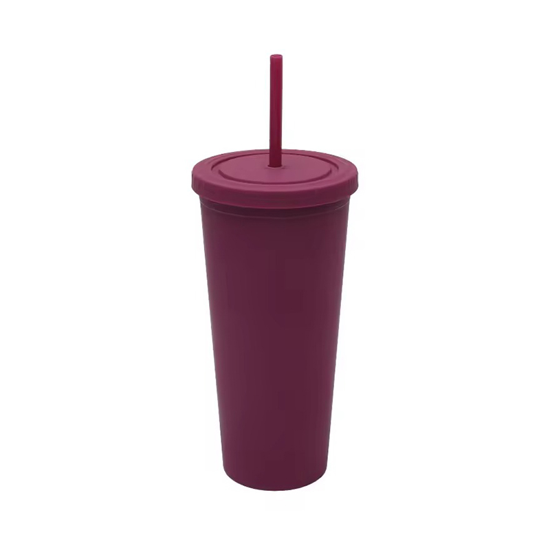 Diverse customized Plastic tumbler with straws