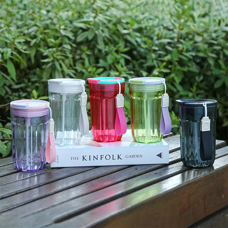 High Temperature Resistant Transparent Plastic Tumbler