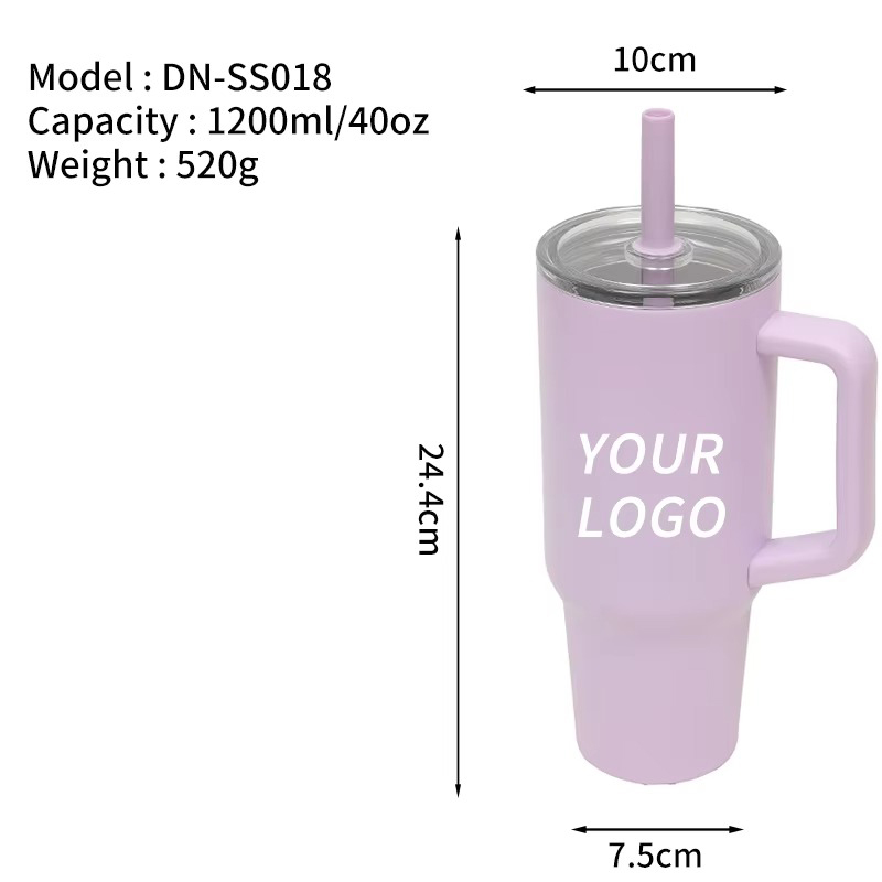 Transparent cup lid large capacity Auto mug