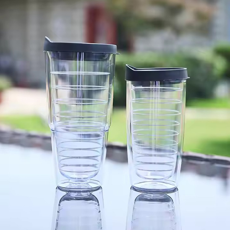 Various Colors Silicone Cup Lid Plastic Tumbler