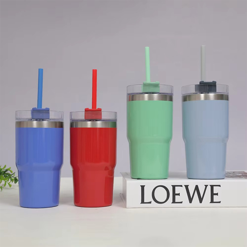 Small Portable Double-layer Auto Mug