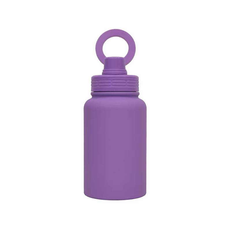 Stainless steel lid wide mouth  insylated water bottle