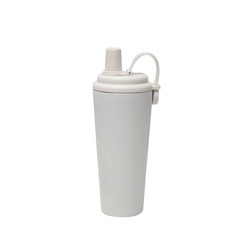 Magnetic Handle Double-Wall Stainless Steel Tumbler