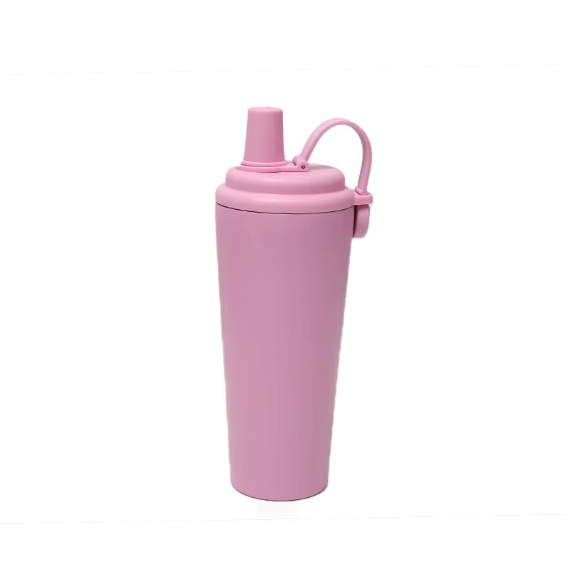 Magnetic Handle Double-Wall Stainless Steel Tumbler