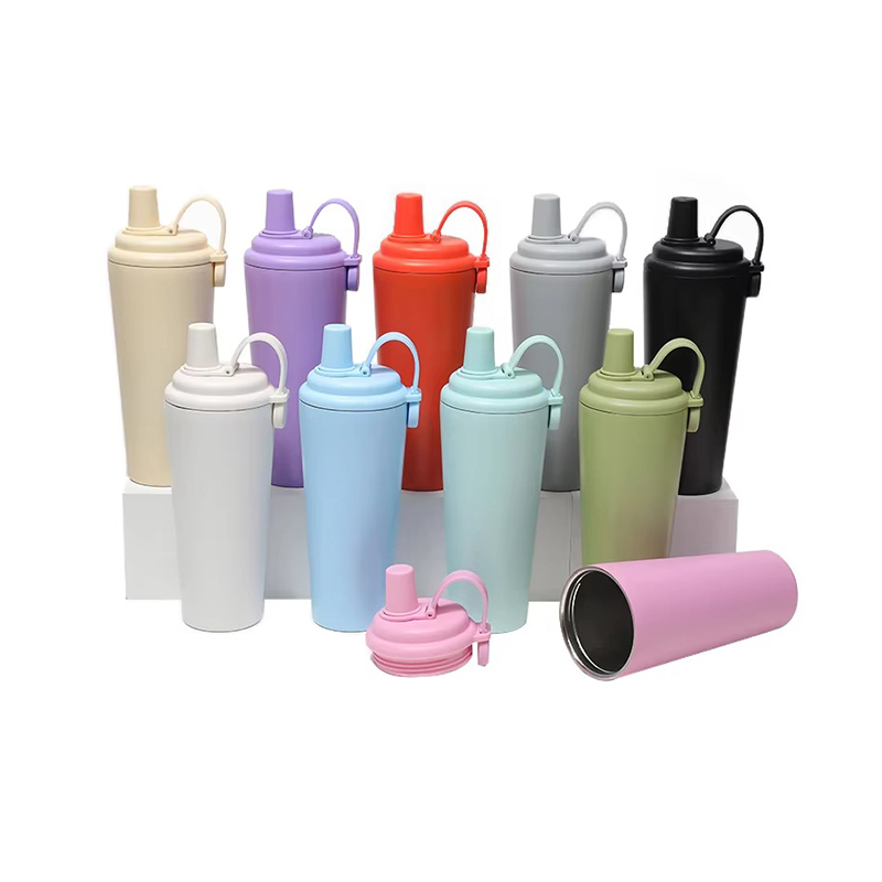 Magnetic Handle Double-Wall Stainless Steel Tumbler