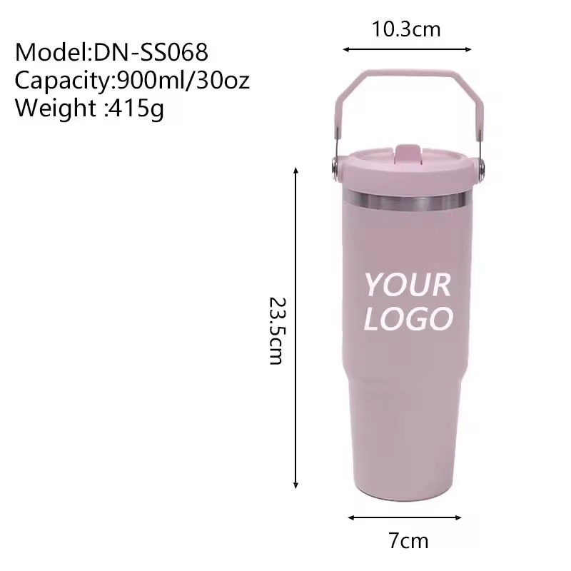 Stainless Steel Outdoor Sports Double Vacuum Mug
