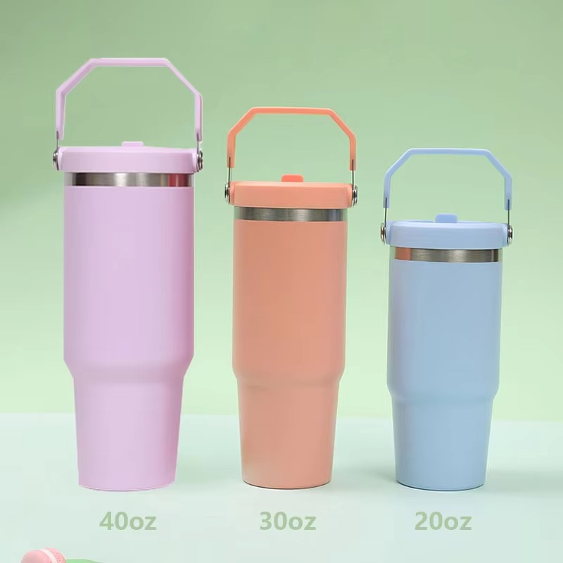 Stainless Steel Outdoor Sports Double Vacuum Mug