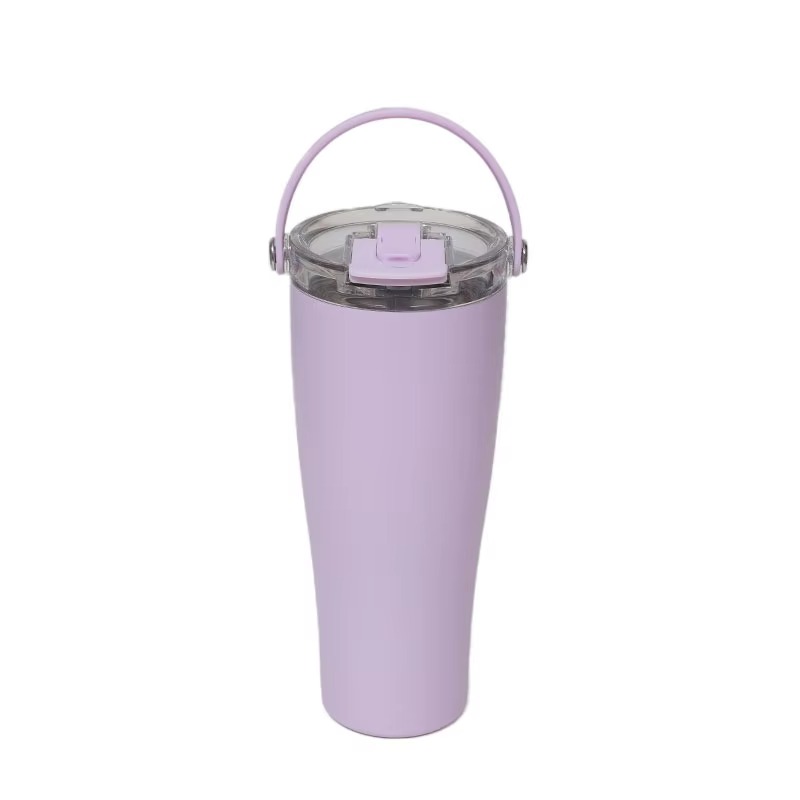 Double-walled Stainless Steel Straw Tumbler