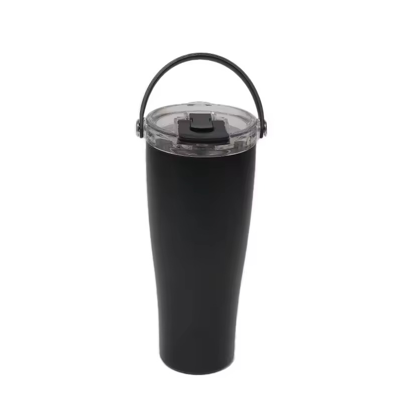 Double-walled Stainless Steel Straw Tumbler