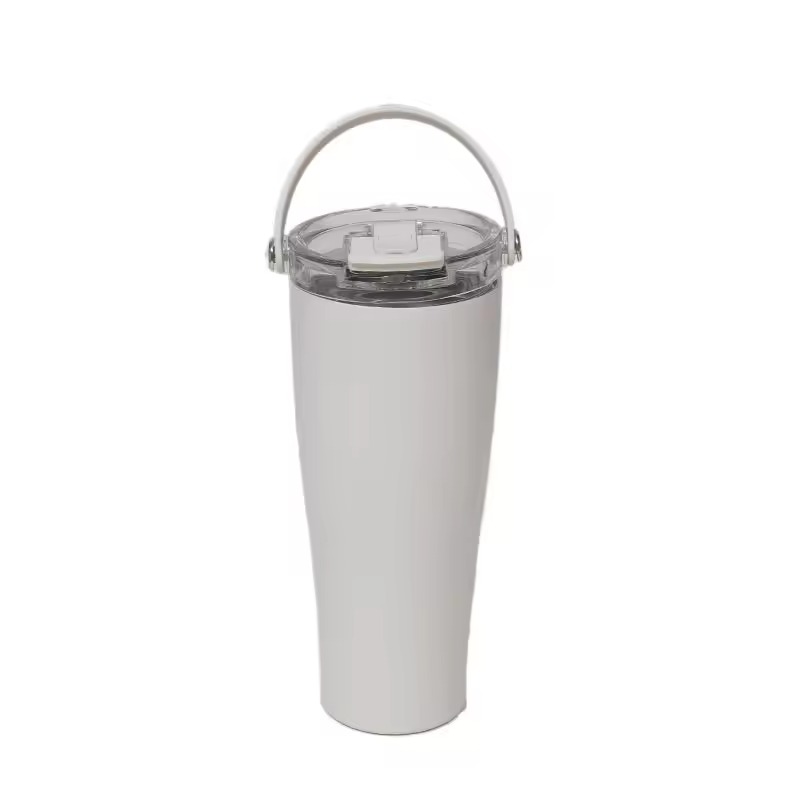 Double-walled Stainless Steel Straw Tumbler