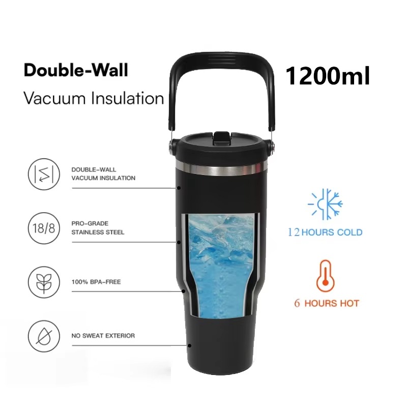 Travel Stainless Steel Tumbler Cup