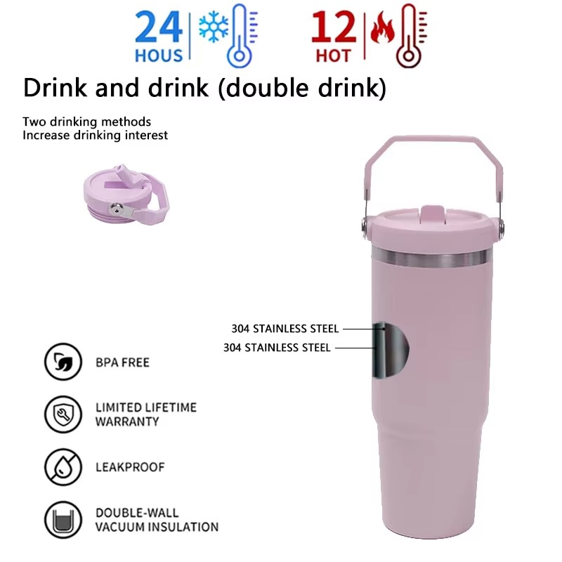 Travel Stainless Steel Thermos Cup