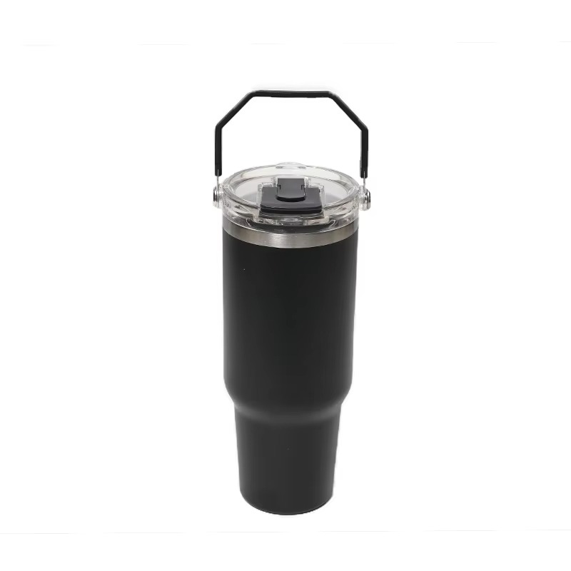 Leakproof Flip Straw Tumbler with Removable Spout